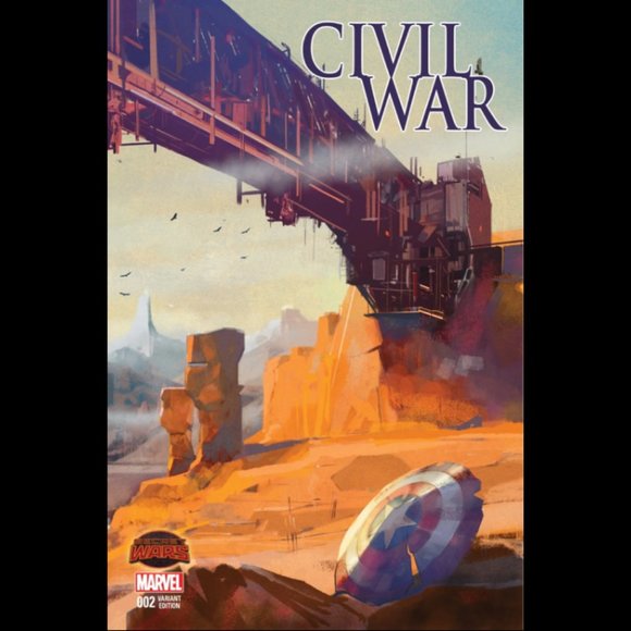 Marvel Other - Civil War (2015) #2 (Maleev Landscape Wraparound Variant)